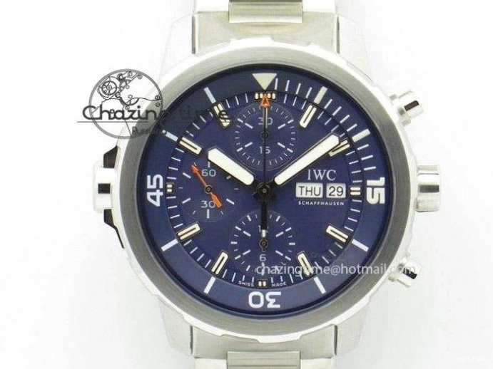 MIROTIME 0718 Supportive Mark XVII IW326501 MKS 1:1 Best Edition Black Dial On Black Leather Strap MIYOTA 9015 V 7208